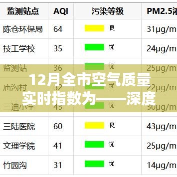 12月全市空气质量实时指数深度解析及影响因素探讨