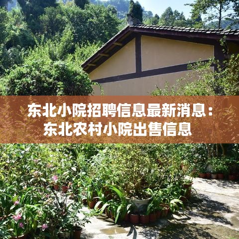 东北小院招聘信息最新消息：东北农村小院出售信息 