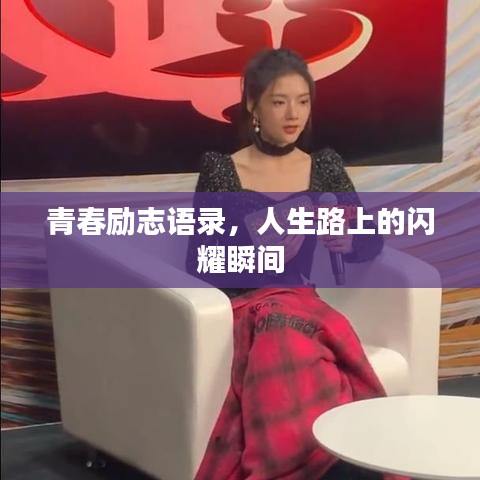 青春励志语录，人生路上的闪耀瞬间