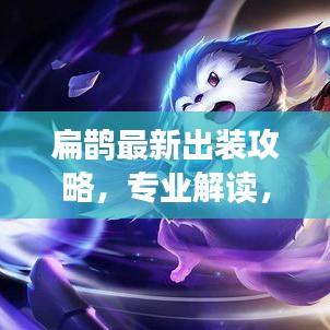 扁鹊最新出装攻略，专业解读，助力你成为顶尖玩家！