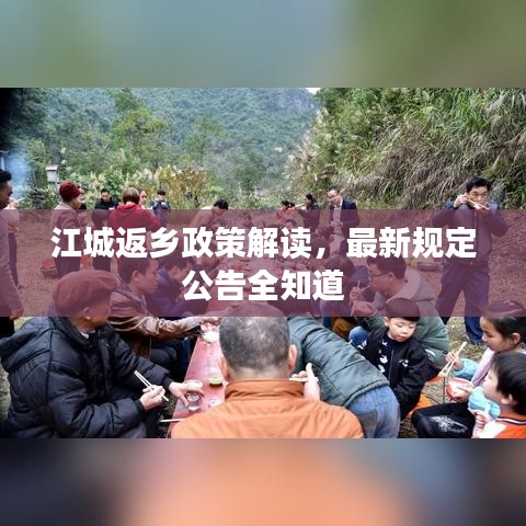 江城返乡政策解读，最新规定公告全知道
