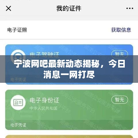 宁波网吧最新动态揭秘，今日消息一网打尽