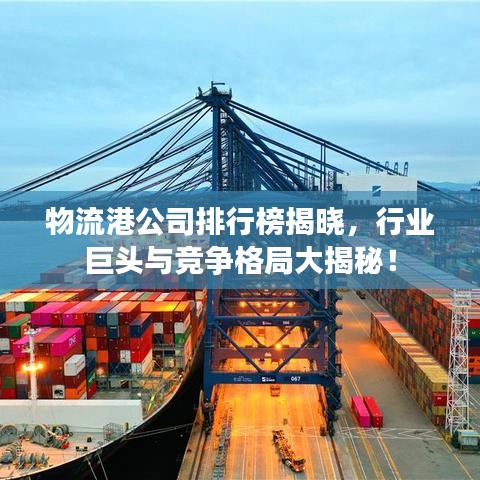 物流港公司排行榜揭晓，行业巨头与竞争格局大揭秘！