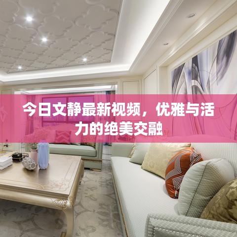 今日文静最新视频，优雅与活力的绝美交融