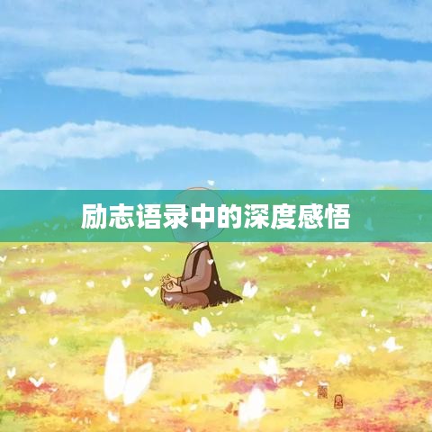 励志语录中的深度感悟