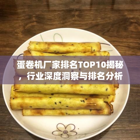 蛋卷机厂家排名TOP10揭秘，行业深度洞察与排名分析