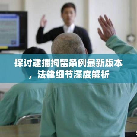 探讨逮捕拘留条例最新版本，法律细节深度解析