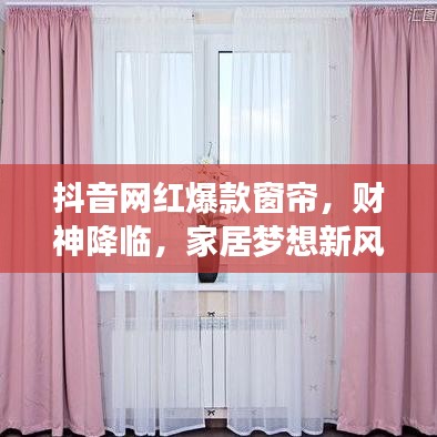 抖音网红爆款窗帘，财神降临，家居梦想新风尚