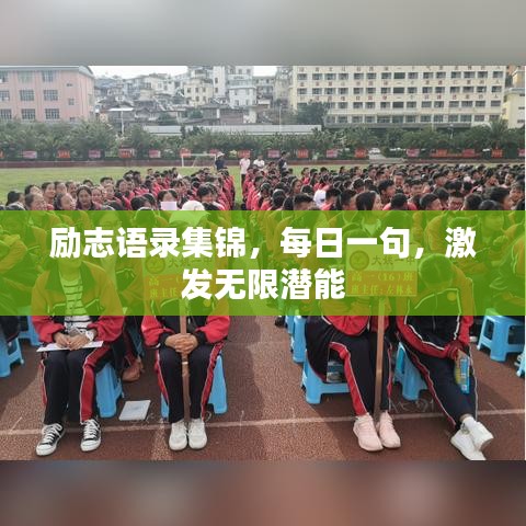 励志语录集锦，每日一句，激发无限潜能
