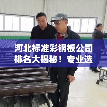河北标准彩钢板公司排名大揭秘！专业选购指南助你挑选优质企业！