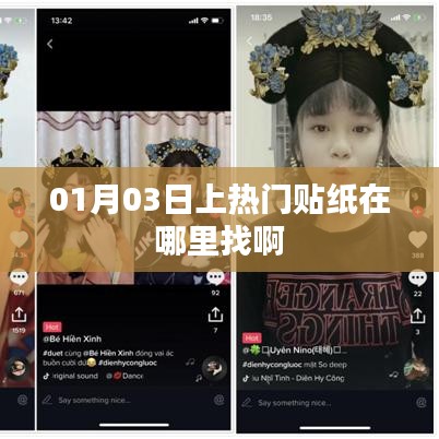 热门贴纸寻找指南，01月03日揭秘