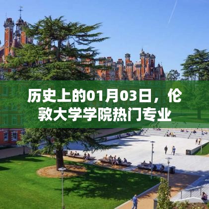 伦敦大学学院热门专业介绍，历史上的1月3日