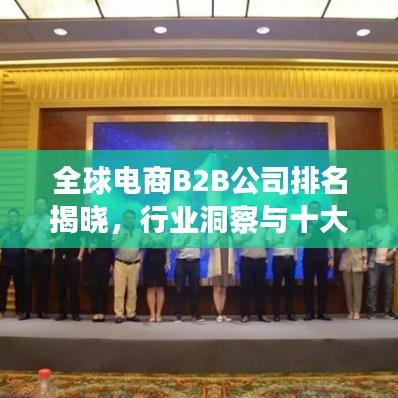 全球电商B2B公司排名揭晓，行业洞察与十大巨头榜单揭秘