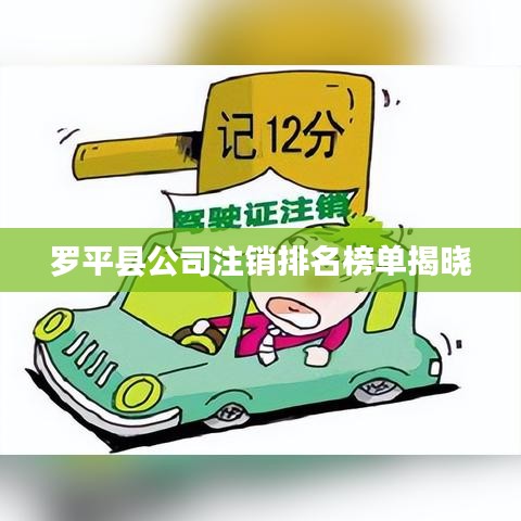 罗平县公司注销排名榜单揭晓