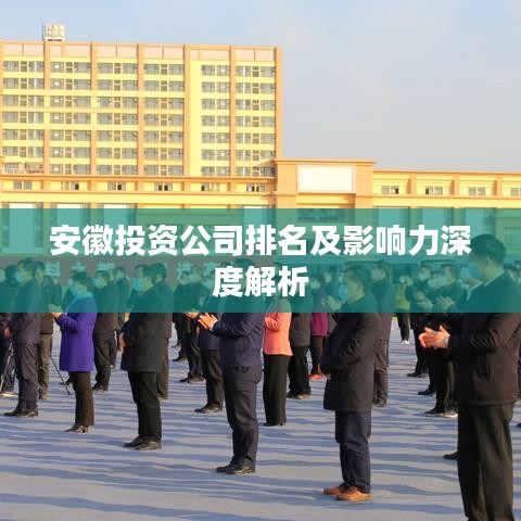 安徽投资公司排名及影响力深度解析
