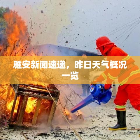 雅安新闻速递，昨日天气概况一览