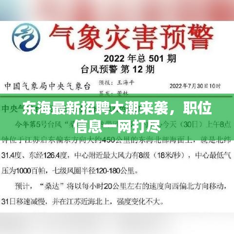 东海最新招聘大潮来袭，职位信息一网打尽