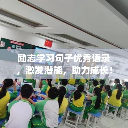 励志学习句子优秀语录，激发潜能，助力成长！