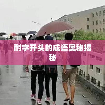 耐字开头的成语奥秘揭秘