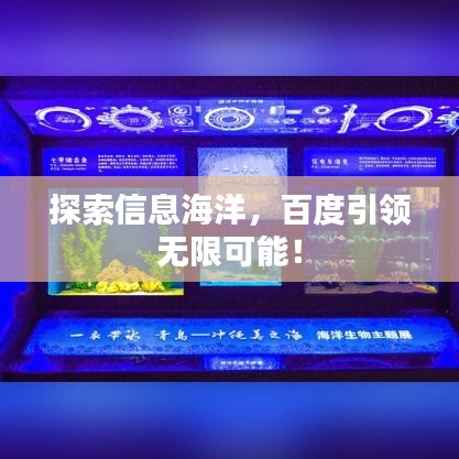 探索信息海洋，百度引领无限可能！